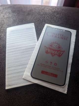 Cristal Templado Matte Privacy iPhone XR/11