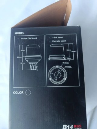 Baliza LED B14 R65 E6