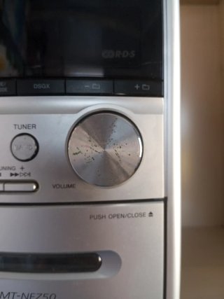 Minicadena SONY CMT-NEZ50 Plata/Marrón