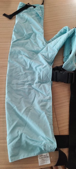 Portabebés ergonómico azul