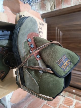 Botas de trabajo Calgary Marrón/Verde