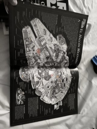 Star Wars vistas en sección de vehículos y naves