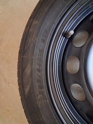 Rueda de repuesto Golf 7, con neumático