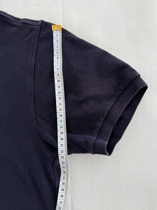 Polo vintage Burberrys of London 100% algodón azul