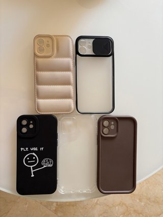 Fundas iPhone 12 Silicona (Pack 5)