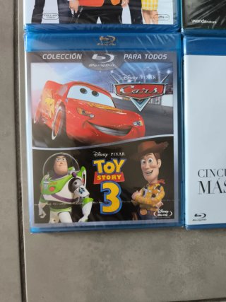 5 Blu-ray Precintados: Kingsman, Río, Cars, Toy St