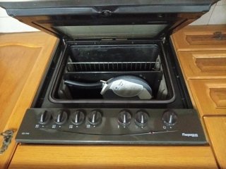 Cocina de gas con horno Balay