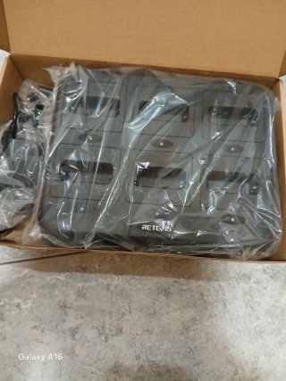 Kit 6 Walkie-Talkies Retevis Negros