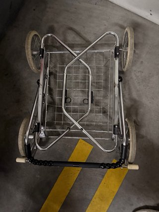 Carrito y capazo vintage bebé Arrue