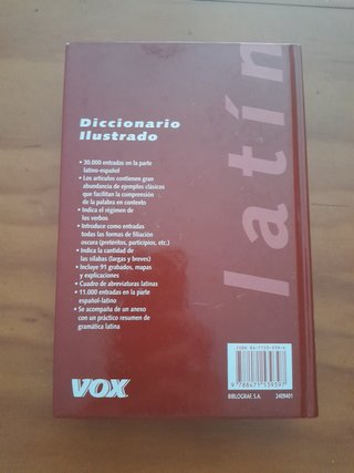 Diccionario ilustrado latino-español, español-l...