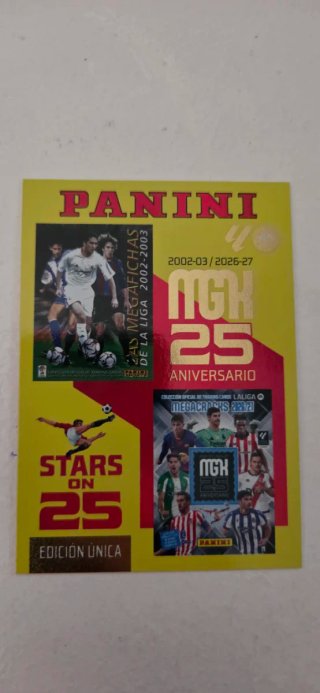 Panini Megacracks 25 Aniversario Liga 2002-03