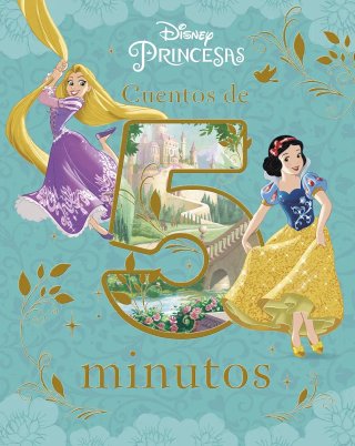 Libro Disney Princesas Cuentos de 5 minutos