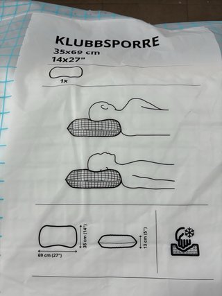 Almohada Ikea Blanca sin estrenar