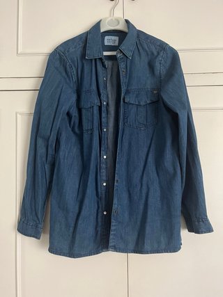 Sobrecamisa azul oscuro