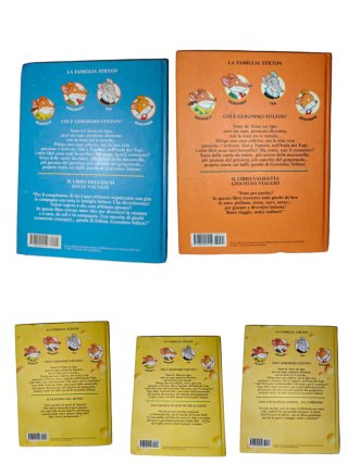 Lotto 5 Libri Geronimo Stilton (Ed. Corriere 2006)