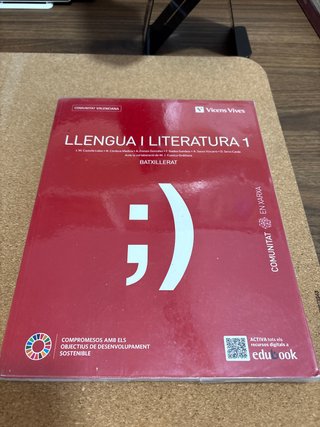 Llengua i Literatura, Batxillerat 1, Comunitat ...