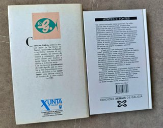 2 Libros Tema Galicia: Gastronomía y Ornitología