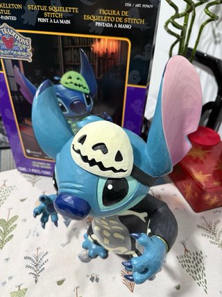 Figura Stitch Esqueleto Halloween Jim Shore