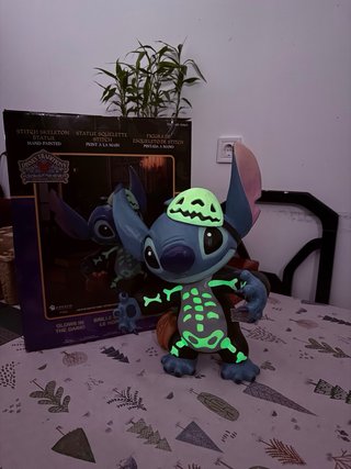 Figura Stitch Esqueleto Halloween Jim Shore