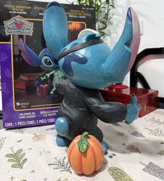Figura Stitch Esqueleto Halloween Jim Shore