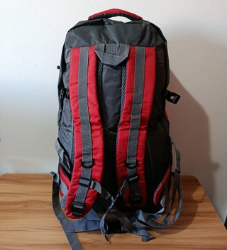 Mochila  60L roja Impermeable  Nueva