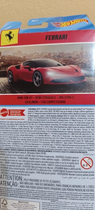 Hot Wheels Ferrari