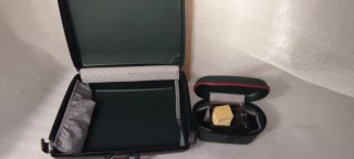 Maleta y neceser Samsonite verde