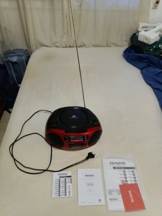 Aiwa Radio CD/MP3/FM Cassette USB Bluetooth
