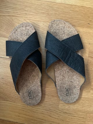 Sandalias NAE veganas negras T37