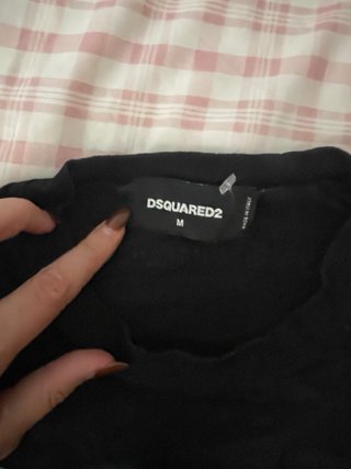 Dsquared2 Rebel “Since 1964” manga larga negra M