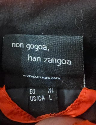 Chaqueta Ternua Naranja Talla M