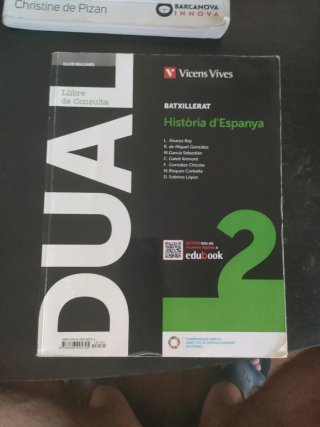 Libro HISTORIA D'ESPANYA BALEARS + QUADERN D'ACT