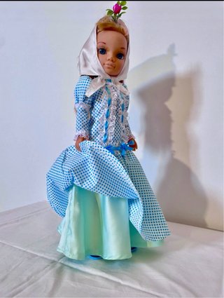 Muñeca Chulapa Traje Hecho a Mano
