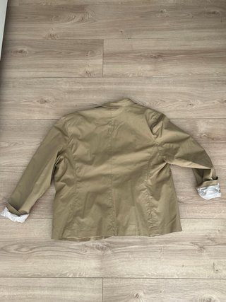 Americana / Blazer beige mujer - Talla 52 (Nymphae