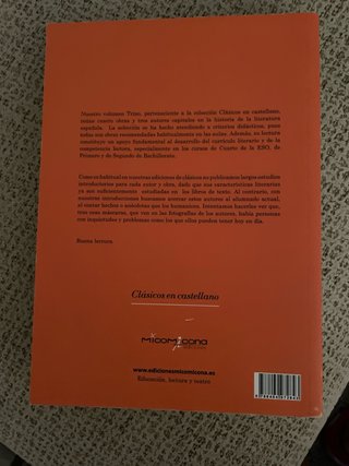 Trino lecturas 4o ESO y Bachillerato