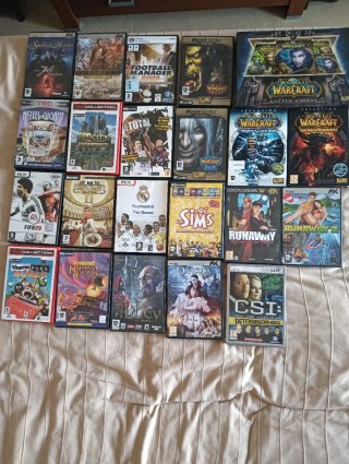 Lote Juegos PC Retro: Blizzard, EA, FX, LucasArts