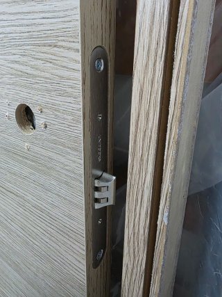 Puerta interior OBRAMAT 62,5 cm izquierda