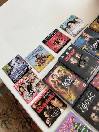 DVD films. En inglés.
