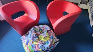 2 poltroncine Ron Arad per Moroso