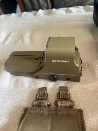 Kit Airsoft: Máscara, Gafas, Pouch y Holográfica