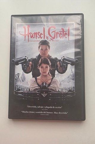 DVD Hansel y Gretel Cazadores de Brujas