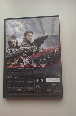 DVD Hansel y Gretel Cazadores de Brujas