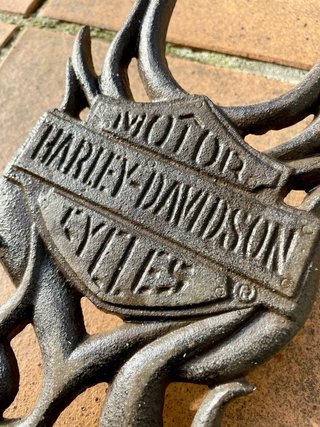 Sacabotas Harley-Davidson Hierro Fundido