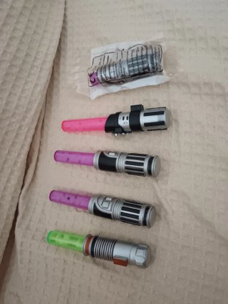 Sables de luz miniatura puzzle Star Wars.