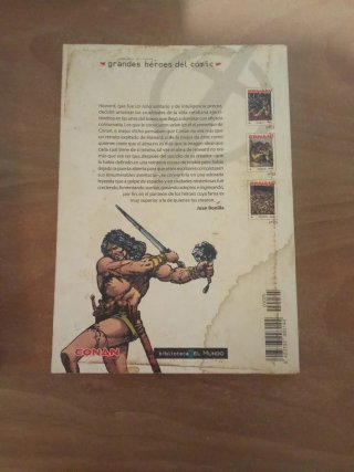 Conan el bárbaro ejemplares 1, 2 y 3