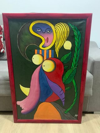 Cuadro decorativo madera