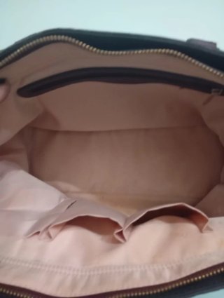 Bolso Tous Piel Negro y Dorado