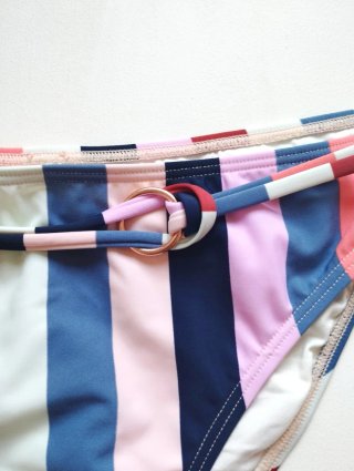 Braguita bikini O'Neill rayas multicolor