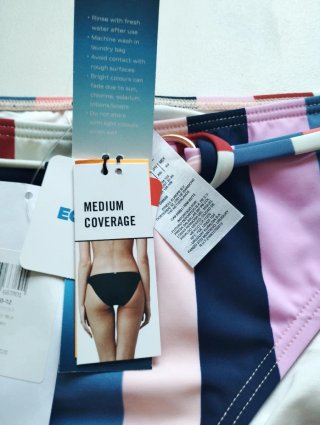 Braguita bikini O'Neill rayas multicolor