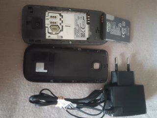 Teléfono Móvil Nokia 2730c-1 Negro/Plata